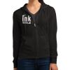 Women's Fitted Jersey Full Zip Hoodie Thumbnail