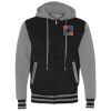 Unisex Heavyweight Varsity Full-Zip Hooded Sweatshirt Thumbnail