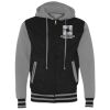 Unisex Heavyweight Varsity Full-Zip Hooded Sweatshirt Thumbnail
