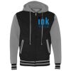 Unisex Heavyweight Varsity Full-Zip Hooded Sweatshirt Thumbnail
